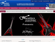 Tablet Screenshot of beatlescentre.com
